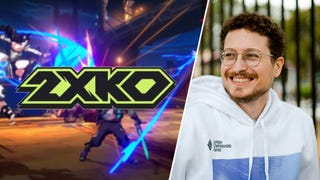 2XKO custom header with Micahel Sherman