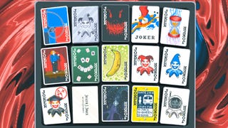 A selection of Jokers from the card-based rougelike, Balatro.