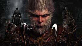 Sun Wukong, from Black Myth Wukong, sits between key art from Dark Souls and Bloodborne