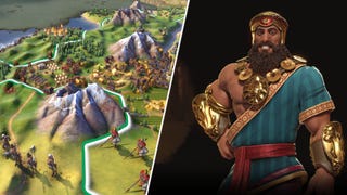 Gilgamesh looking well hench in Civilization 6.