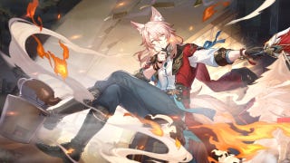 Honkai Star Rail's Jiaoqiu in his banner art pose