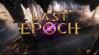 Last Epoch logo over an opulent background