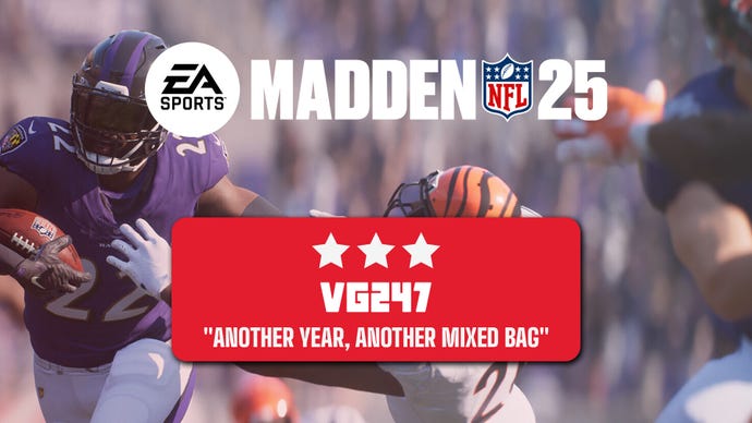 A Madden 25 review header.