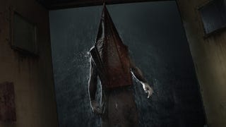 Pyramid Head in Silent Hill 2.