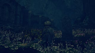 The Tarnished stands beside the altar at the Ruins of Unte in Elden Ring Shadow of the Erdtree